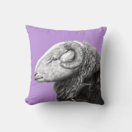 Almofada Herdwick Ram no Casaco Duffel (Sumire)