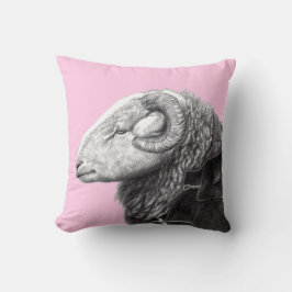 Almofada Herdwick Ram no Casaco Duffel (Ume)