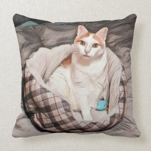 Almofada Herecules o travesseiro do gato