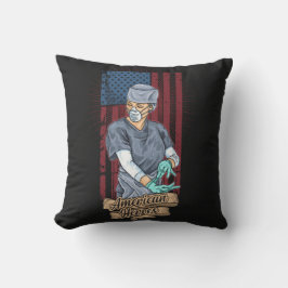 Almofada Heróis Médicos Americanos