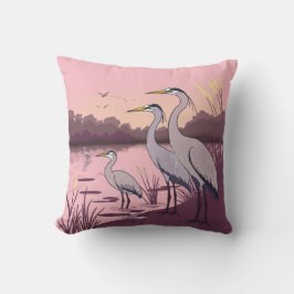Almofada Herons by the Lake