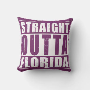 Almofada Hetero fora da Flórida Word Art
