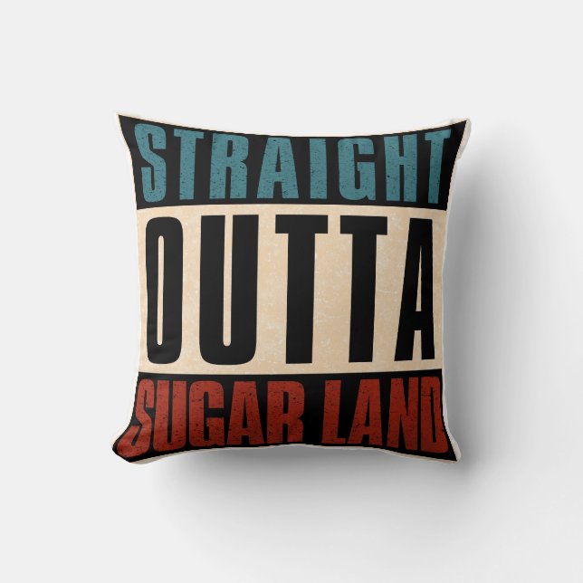 Almofada Hetero Outta Sugar Land Texas TX (Frente)