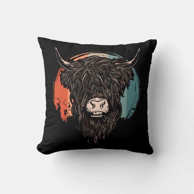 Almofada Highland Cattle (Frente)