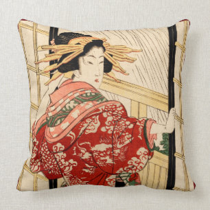Almofada Hikeyotsu no you no ame (Vintage impressão japon
