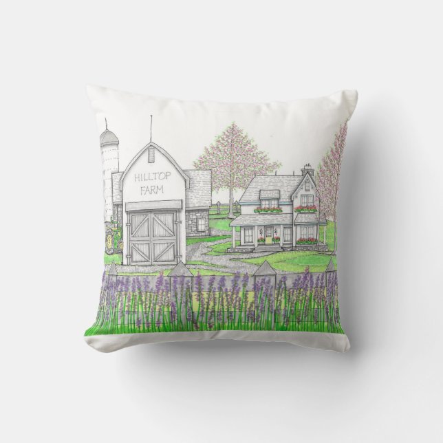 Almofada Hilltop Farm Pillow (Frente)