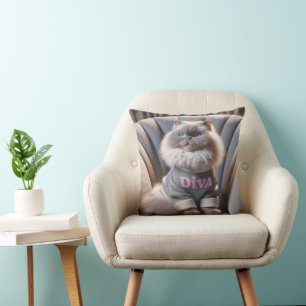 Almofada Himalayan Diva Cat
