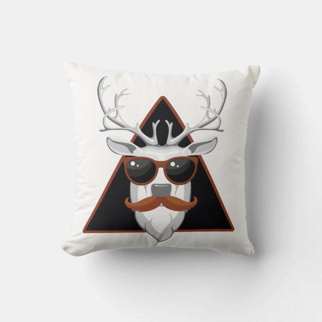 Almofada Hipster Antler Art (Frente)