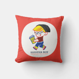 Almofada Hipster Boy - Exemplo de paródia - Cushion