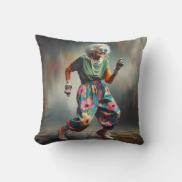 Almofada Hipster de dança vovó