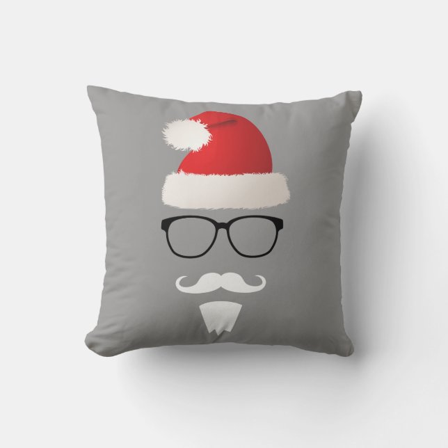 Almofada Hipster Papai Noel (Frente)