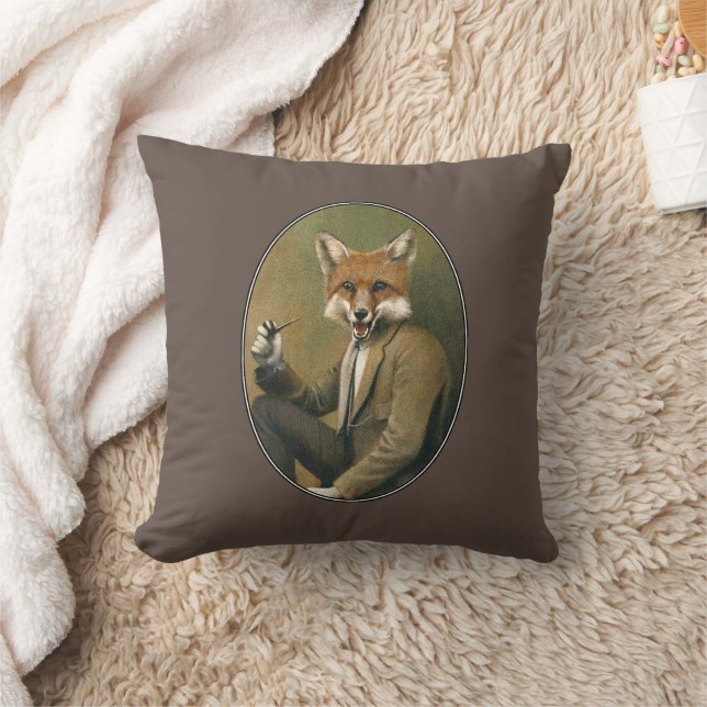 Almofada Hipster Vintage Fox Throw (Cobertor)