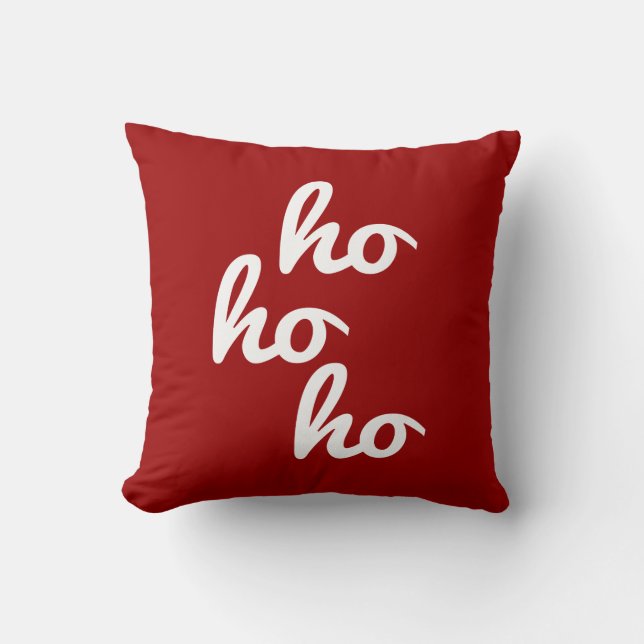 Almofada Ho-ho-ho (Frente)