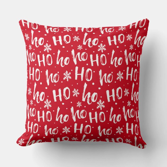 Almofada Ho Ho Ho Ho Ho Holiday (Frente)