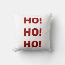 Ho! Ho! Ho! Texto vermelho de Natal