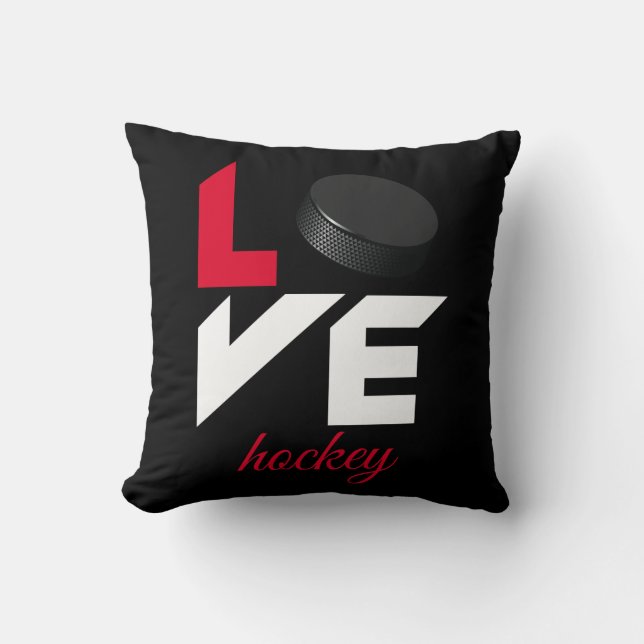 Almofada Hockey com amor (Frente)