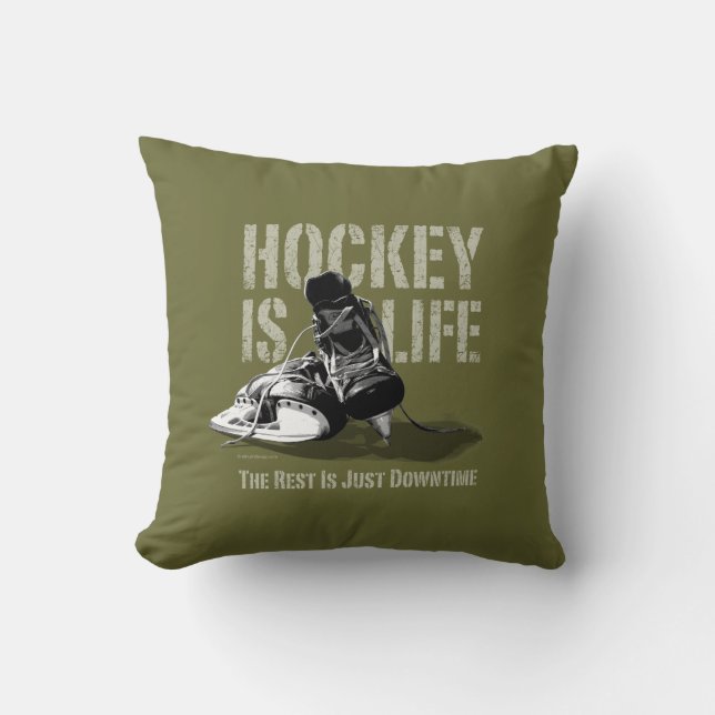 Almofada Hockey É A Vida (Frente)