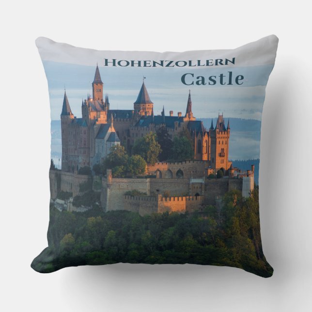Almofada Hohenzollern Castle Hechingen Alemanha (Frente)