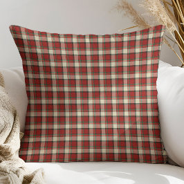 Almofada Holiday Plaid Pillow Classic Tartan Gift for Home