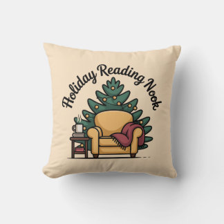 Almofada Holiday Reading Nook Cozy Accent