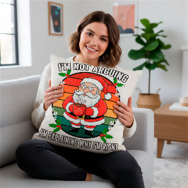 Almofada Holidor Humor Home Décor Engraçado Papais noeis En