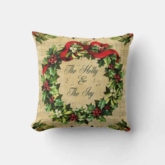 Almofada Holly and the Ivy (Frente)