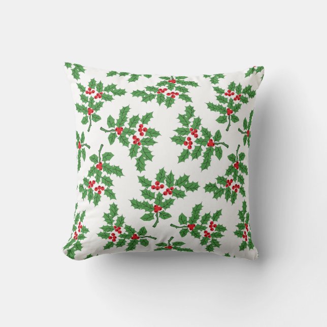 Almofada Holly Berries (Frente)