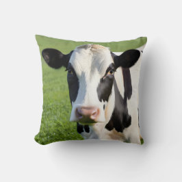 Almofada Holstein Heifer Na Pastura