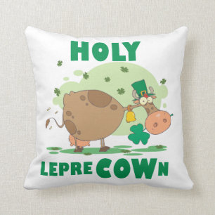 Almofada HOLY LepreCOWn T-shirts e presentes