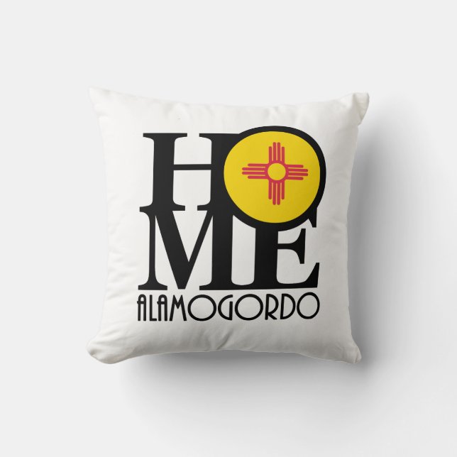 Almofada HOME Alamogordo Novo México (Frente)