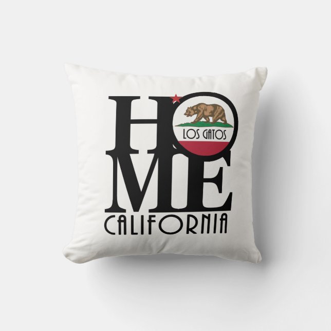 Almofada HOME Los Gatos California (Frente)