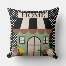 Almofada Home page do país moderno