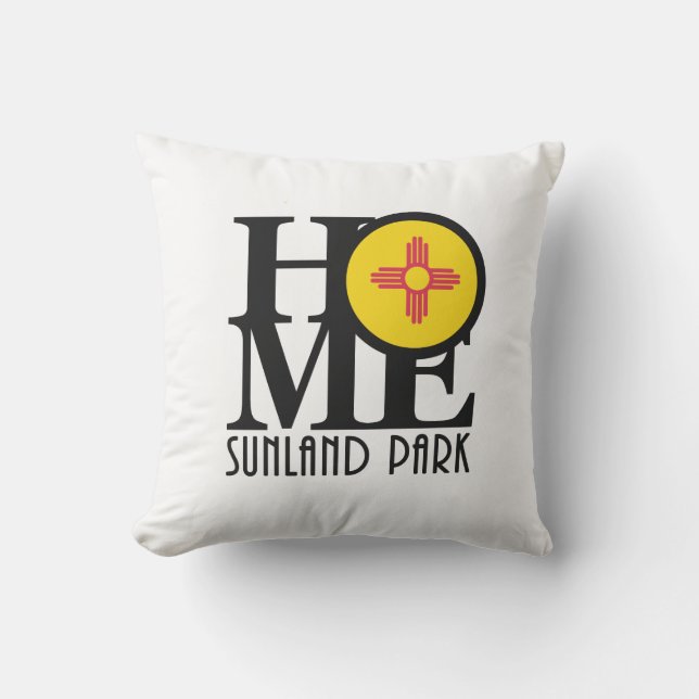 Almofada HOME Sunland Park Novo México (Frente)