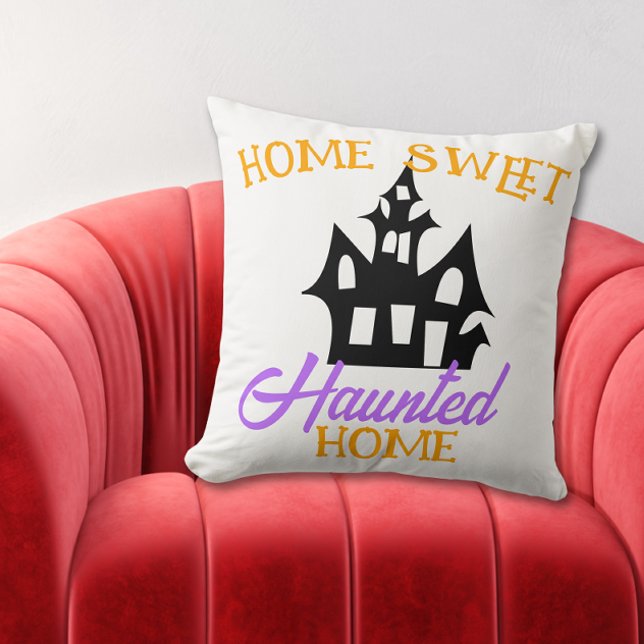 Almofada Home Sweet Halloween (Criador carregado)