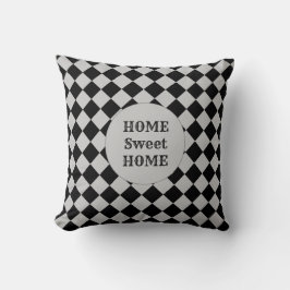 Almofada Home Sweet Home e Diamond Patterno
