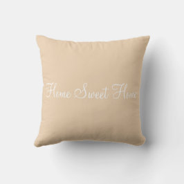 Almofada Home Sweet Home Floral Elegance Laranja
