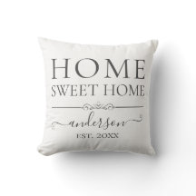 Home Sweet Home | Nome da família Ano