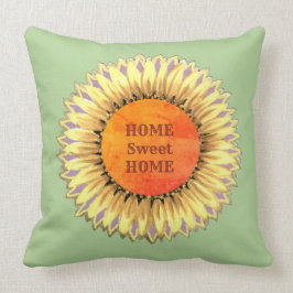 Almofada Home Sweet Home Sunflower