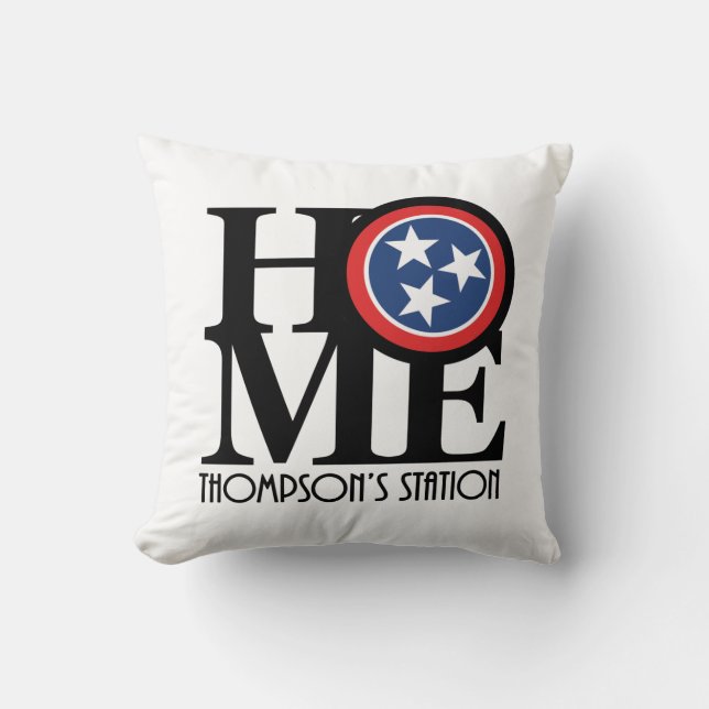 Almofada HOME Thompson's Station Tennessee (Frente)