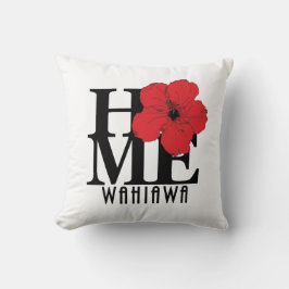 Almofada HOME Wahiawa Red Hibiscus