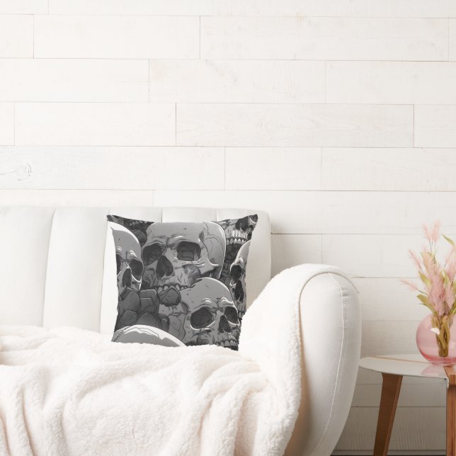 Almofada #homedeccorskullpillow (Sofá)