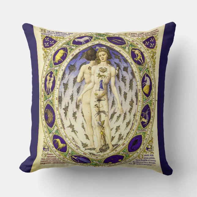 Almofada Homem Anatômico Zodiac (Frente)