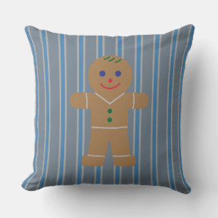 Almofada Homem de Gingerpão de Diversão e Rico