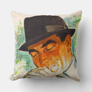 Almofada homem do chapéu Stetson por volta de 1960