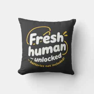 Almofada Homem Fresco Desbloqueado - Uma Reprodução e Motiv