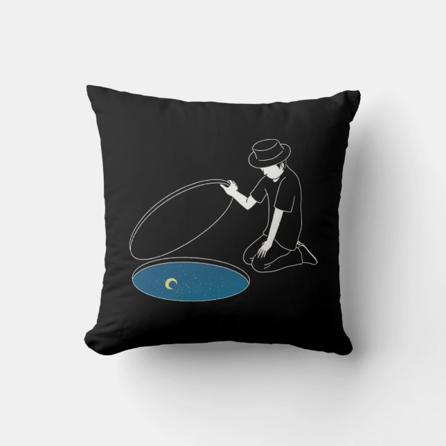Almofada Homem | Zazzle_Growth. (Frente)