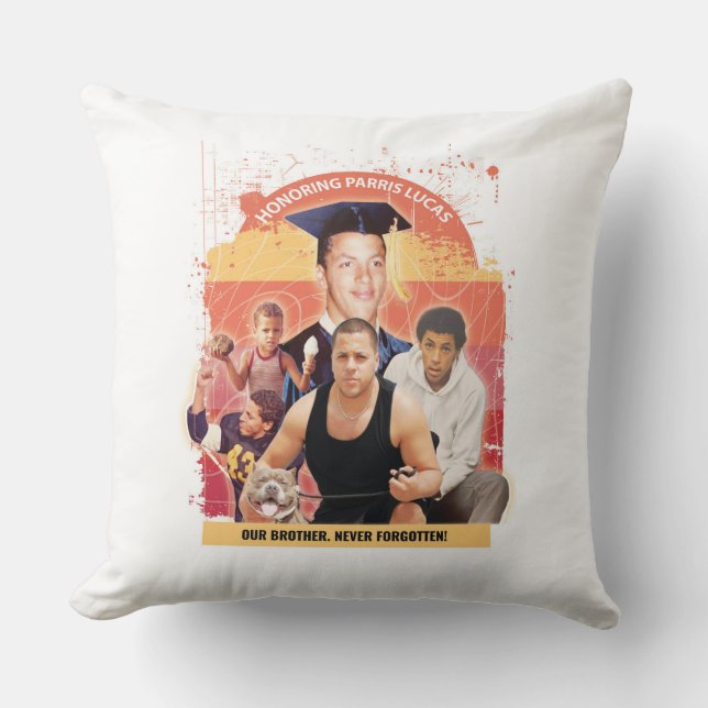 Almofada Honrando Parris Lucas Travesseiro (Frente)