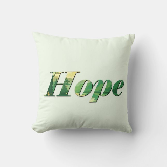 Almofada Hope. (Frente)