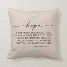 Hope Bíblia Verse de Jeremiah 29:11