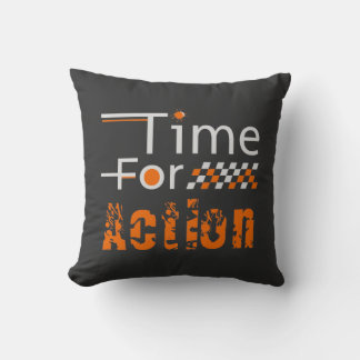 Almofada Hora da Ação Retro motorsports Corrida